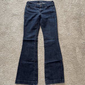 Express Size 01 Jeans Dark Wash Blue
